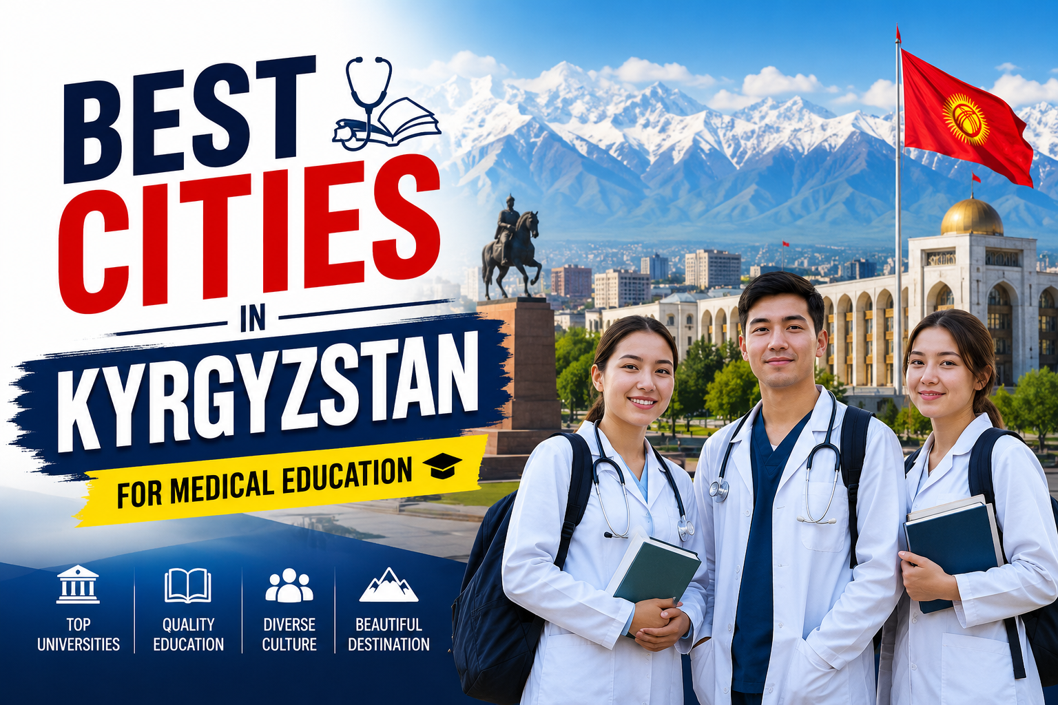 Best Cities in Kyrgyzstan for Medical Education